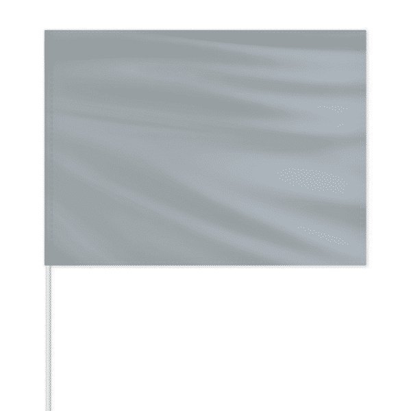 Global Flags Unlimited Solid Color Field Flag - Gray 205602